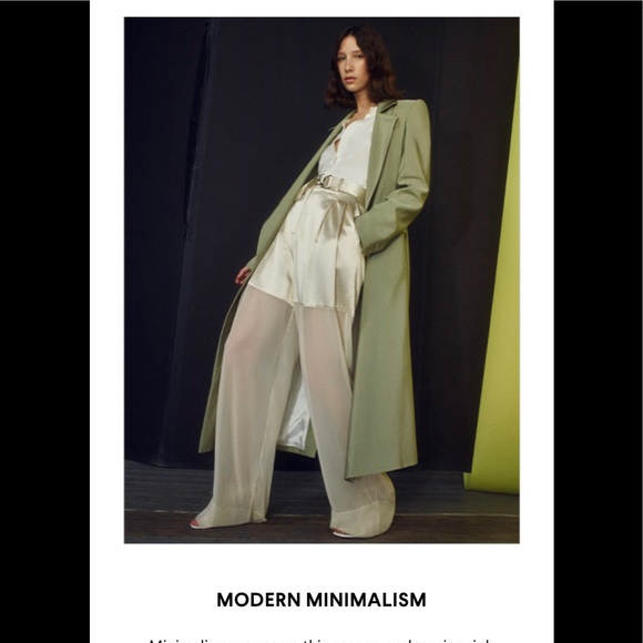 New Emilio Pucci RUNWAY Sheer White Pant 38 2-4 - Picture 5 of 6